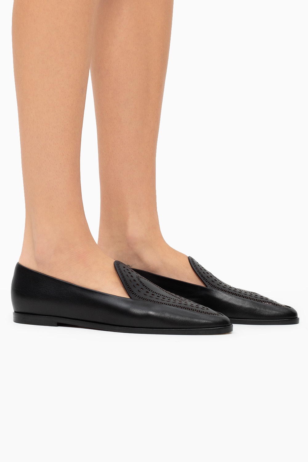 Alaia Cut-out moccasins